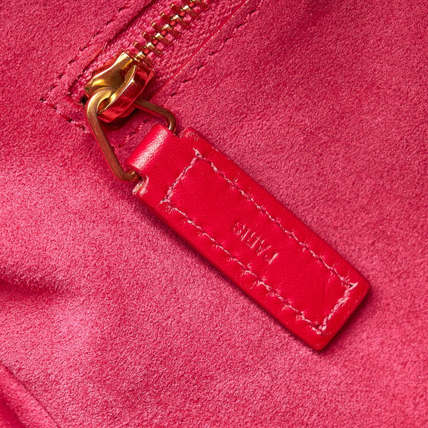 サンローラン ダッフル ハンドバッグ ショルダーバッグ 2WAY ピンク レザー レディース SAINT LAURENT 【中古】