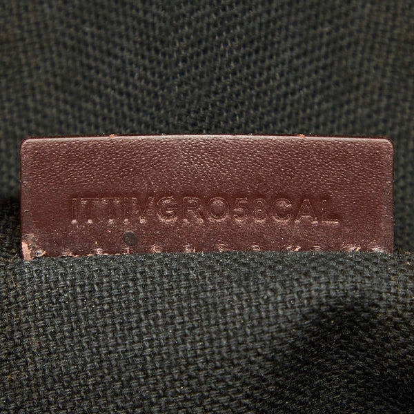 バーバリー ノバチェック ベージュ PVC レザー ハンドバッグ レディース BURBERRY 中古