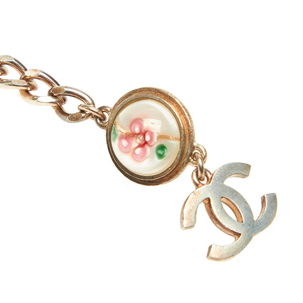 シャネル シルバー メタル ベルト レディース CHANEL 中古