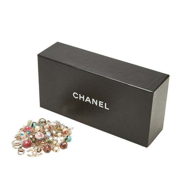 シャネル シルバー メタル ベルト レディース CHANEL 中古