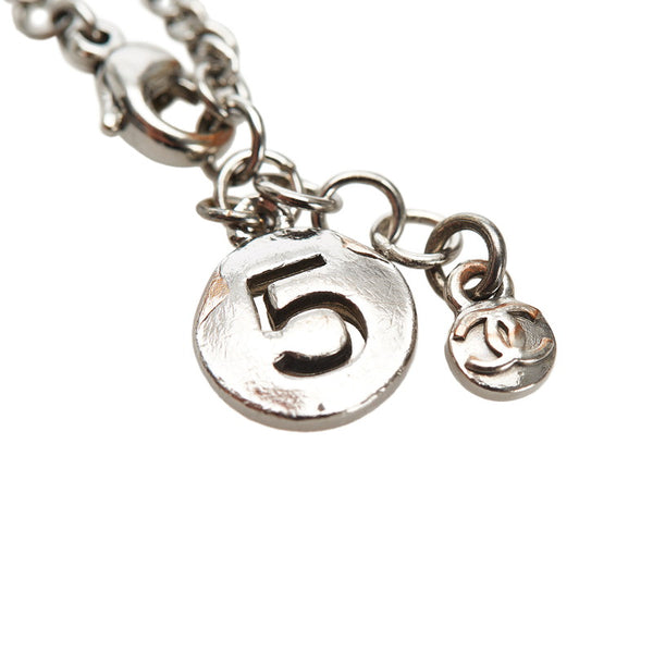 シャネル シルバー メタル ココマーク ブレスレット レディース CHANEL 中古