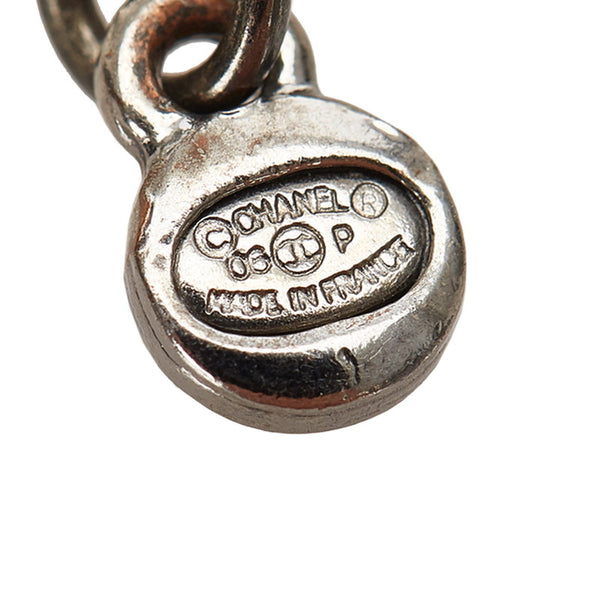 シャネル シルバー メタル ココマーク ブレスレット レディース CHANEL 中古