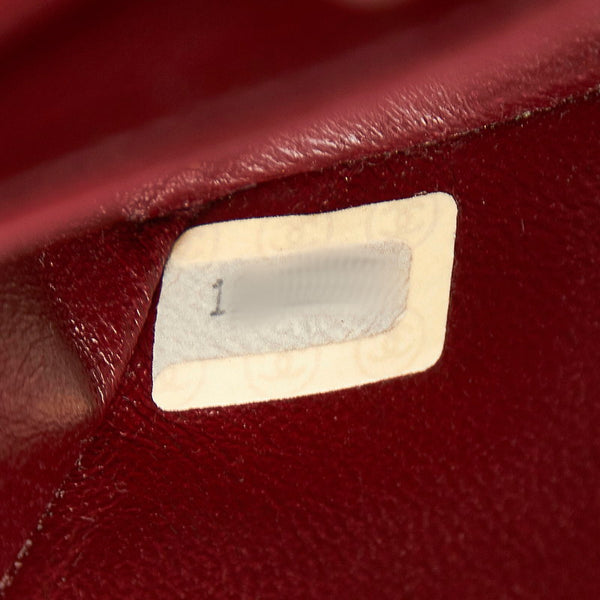 シャネル ミニ マトラッセ ブラック ラムスキン チェーン ショルダーバッグ レディース CHANEL 中古