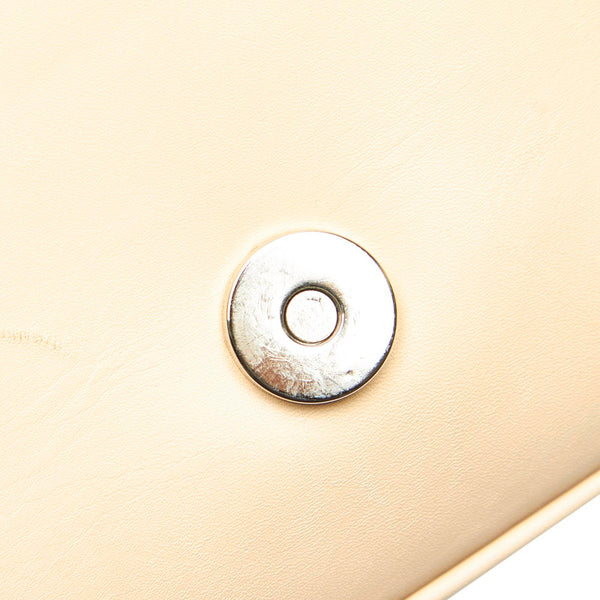 サルヴァトーレフェラガモ AQ-21 8691 ベージュ レザー ショルダーバッグ レディース Salvatore Ferragamo 中古