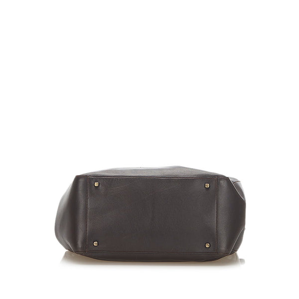 サルヴァトーレフェラガモ ガンチーニ　 AF-21 3745 ブラウン レザー トートバッグ レディース Salvatore Ferragamo 中古