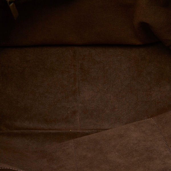 サルヴァトーレフェラガモ ガンチーニ　 AF-21 3745 ブラウン レザー トートバッグ レディース Salvatore Ferragamo 中古