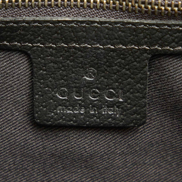 グッチ GGキャンバス 106251  ブラック キャンバス ハンドバッグ レディース GUCCI 中古