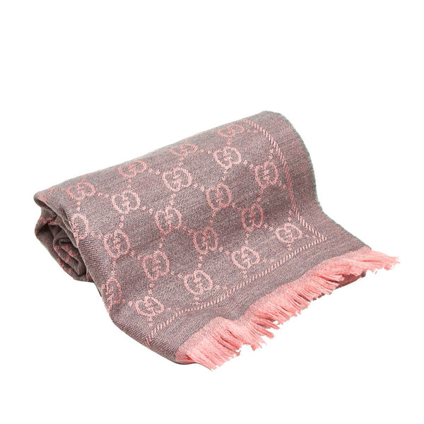 グッチ GG ウール マフラー レディース GUCCI 中古