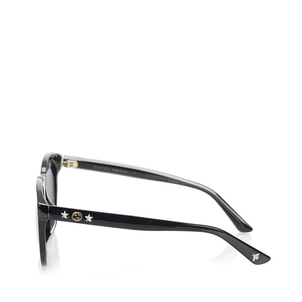 グッチ 度あり レッド プラスチック サングラス レディース GUCCI 中古