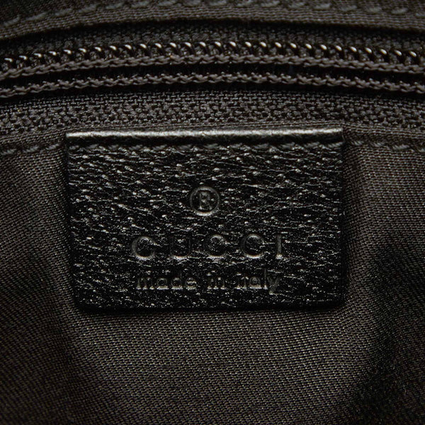 グッチ GGキャンバス 122793 ブラック キャンバス 斜め掛け ショルダーバッグ レディース GUCCI 中古