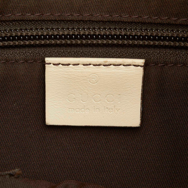 グッチ GGキャンバス 145857 ブラウン キャンバス ショルダーバッグ レディース GUCCI 中古