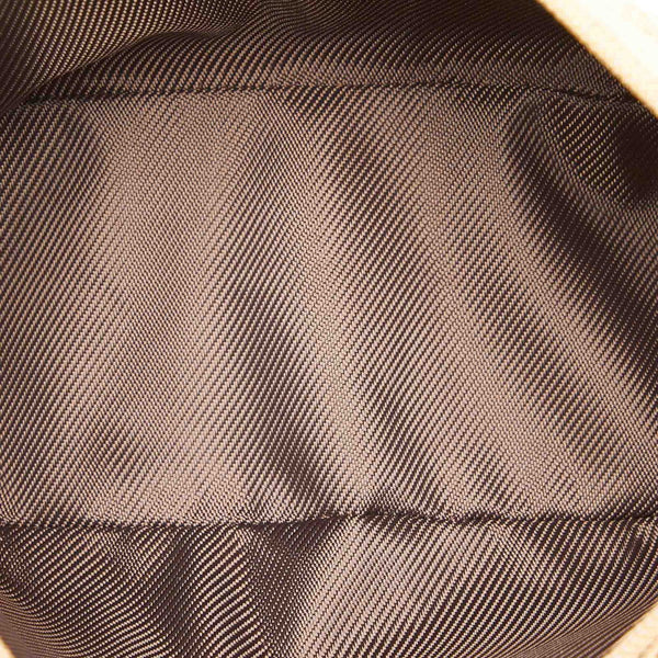 グッチ GGキャンバス 07198 ベージュ キャンバス ショルダーバッグ レディース GUCCI 中古