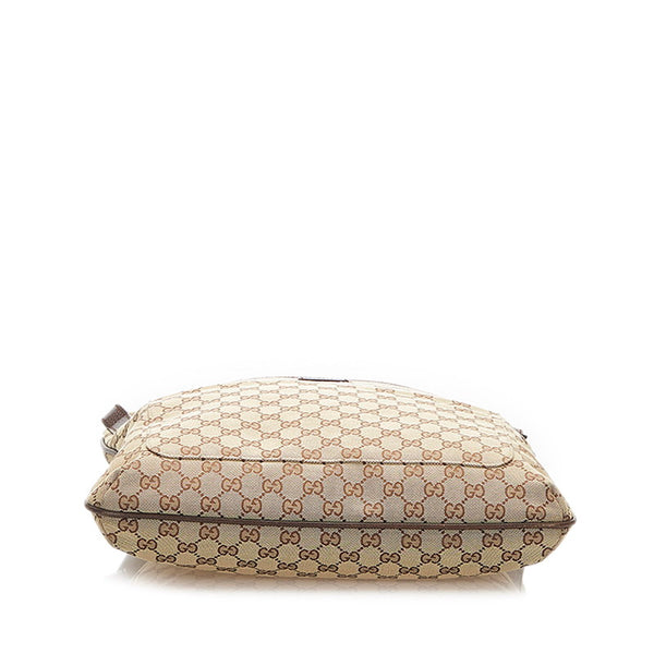 グッチ GGキャンバス ブラウン キャンバス ショルダーバッグ レディース GUCCI 中古