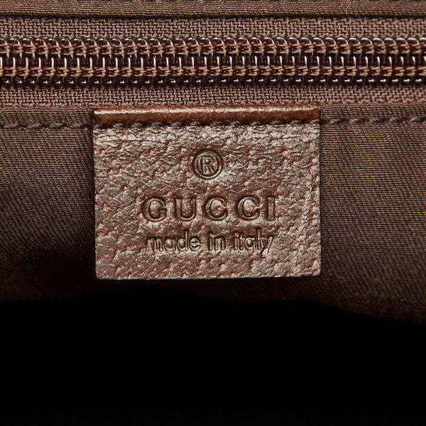 グッチ GGキャンバス ブラウン キャンバス ショルダーバッグ レディース GUCCI 中古