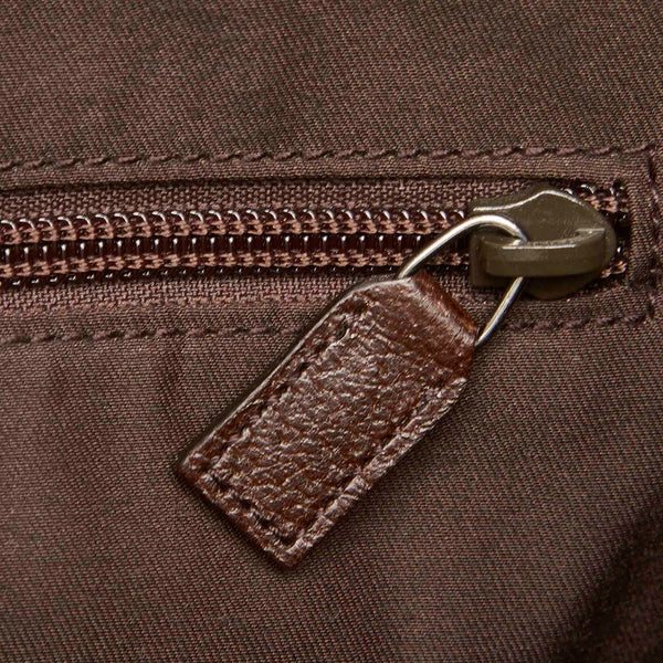 グッチ GGキャンバス ブラウン キャンバス ショルダーバッグ レディース GUCCI 中古