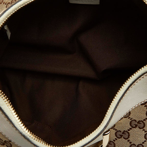 グッチ GGキャンバス 190525 ベージュ キャンバス ショルダーバッグ レディース GUCCI 中古