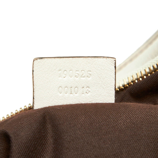 グッチ GGキャンバス 190525 ベージュ キャンバス ショルダーバッグ レディース GUCCI 中古