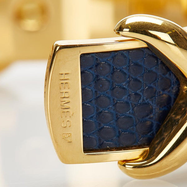 エルメス ゴールド メッキ バングル レディース HERMES 中古
