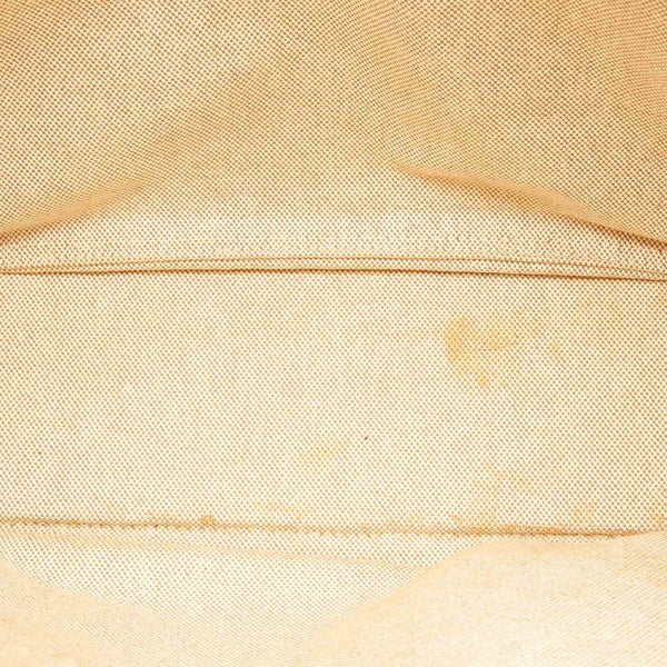 エルメス フールトゥMM ホワイト キャンバス トートバッグ レディース HERMES 中古