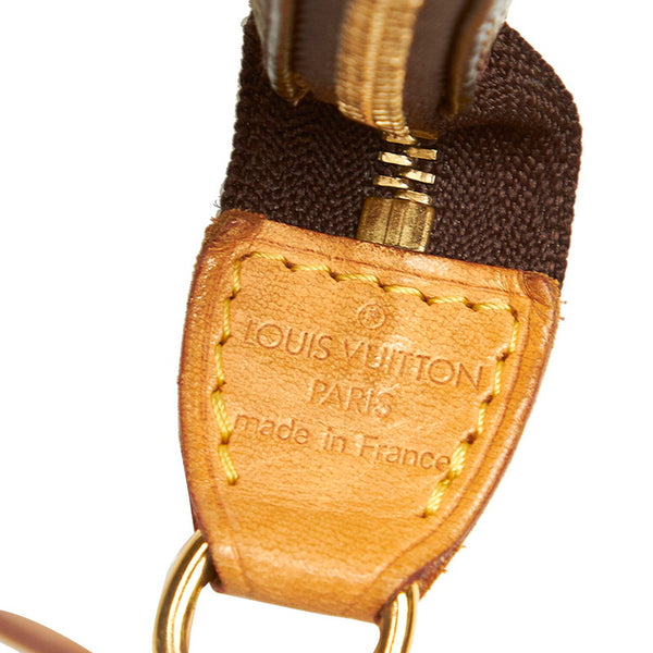 ルイ ヴィトン モノグラム アクセソワール M51980 ブラウン PVC レザー ポーチ レディース LOUIS VUITTON 中古