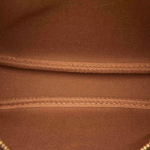 ルイ ヴィトン モノグラム チェリー ポシェット アクセソワール M95008 ブラウン PVC レザー ポーチ レディース LOUIS VUITTON 中古