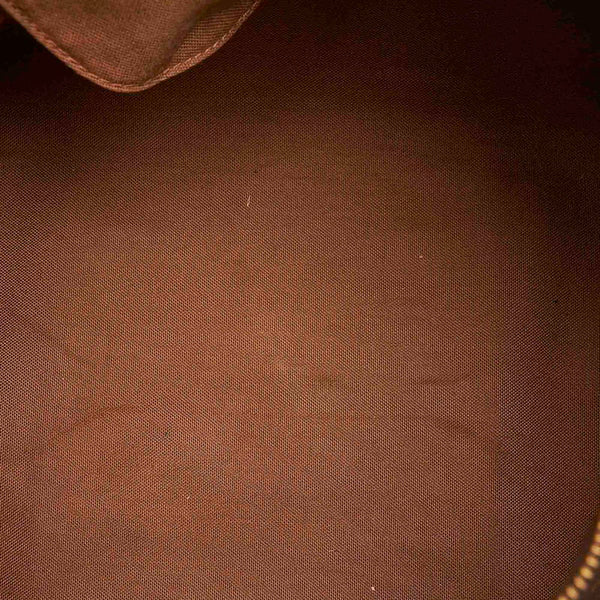 ルイ ヴィトン モノグラム スピーディ 30 M41526 ブラウン PVC レザー ボストンバッグ レディース LOUIS VUITTON 中古