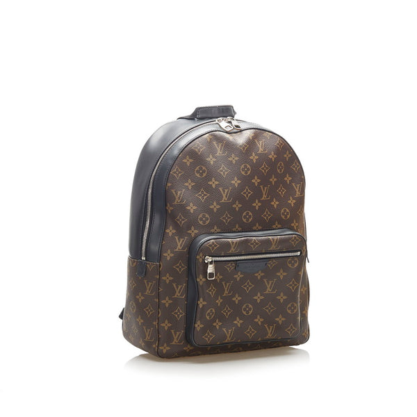 ルイ ヴィトン モノグラム ジョッシュ M41530 ブラウン PVC レザー リュック・デイパック レディース LOUIS VUITTON 中古