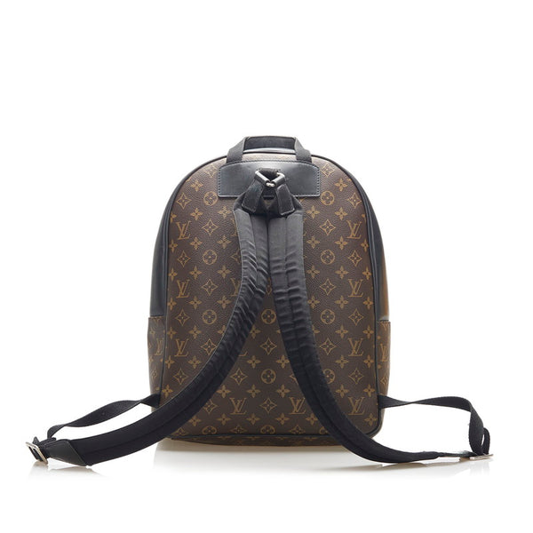 ルイ ヴィトン モノグラム ジョッシュ M41530 ブラウン PVC レザー リュック・デイパック レディース LOUIS VUITTON 中古