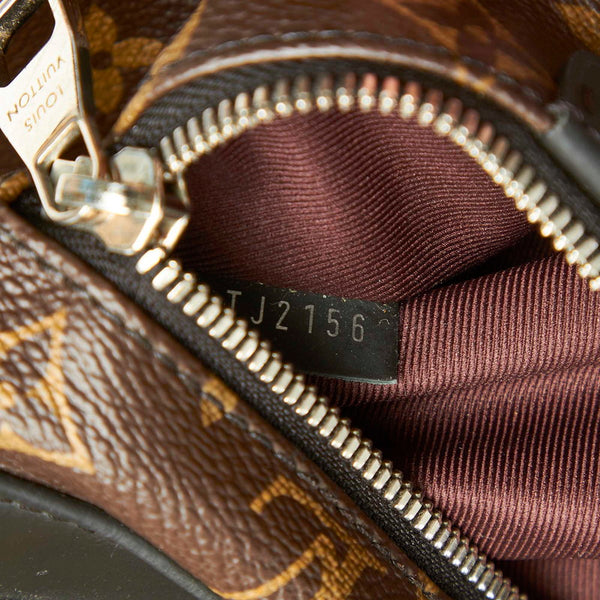 ルイ ヴィトン モノグラム ジョッシュ M41530 ブラウン PVC レザー リュック・デイパック レディース LOUIS VUITTON 中古