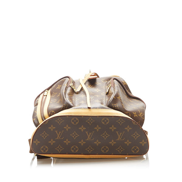 ルイ ヴィトン モノグラム サックアドボスフォール M40107 ブラウン PVC レザー リュック・デイパック レディース LOUIS VUITTON 中古