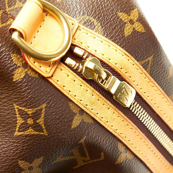 ルイ ヴィトン モノグラム サックアドボスフォール M40107 ブラウン PVC レザー リュック・デイパック レディース LOUIS VUITTON 中古