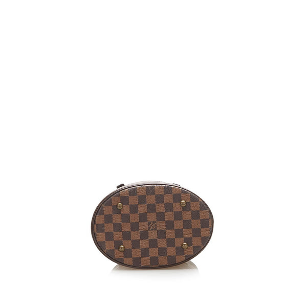 ルイ ヴィトン バケットPM N42240  ブラウン PVC レザー ショルダーバッグ レディース LOUIS VUITTON 中古
