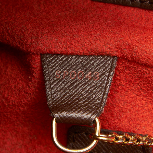 ルイ ヴィトン バケットPM N42240  ブラウン PVC レザー ショルダーバッグ レディース LOUIS VUITTON 中古
