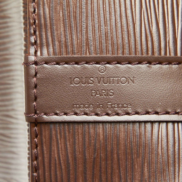 ルイ ヴィトン エピ プチノエ M4410D ブラウン レザー ショルダーバッグ レディース LOUIS VUITTON 中古