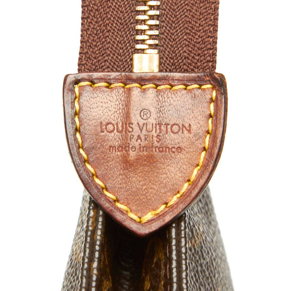 ルイ ヴィトン モノグラム ポシェットトワレ M47546 ブラウン PVC クラッチバッグ レディース LOUIS VUITTON 中古