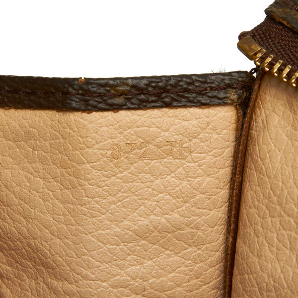 ルイ ヴィトン モノグラム ポシェットトワレ M47546 ブラウン PVC クラッチバッグ レディース LOUIS VUITTON 中古