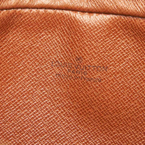 ルイ ヴィトン モノグラム マルリーバンド M51828 ブラウン PVC レザー ショルダーバッグ ユニセックス LOUIS VUITTON 中古