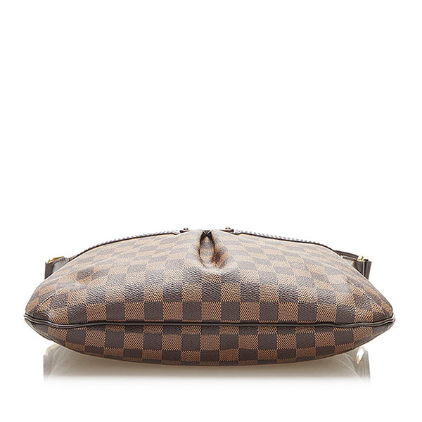 ルイ ヴィトン ダミエ ブルームズベリ ＰＭ N42251 ブラウン PVC レザー ショルダーバッグ レディース LOUIS VUITTON 中古