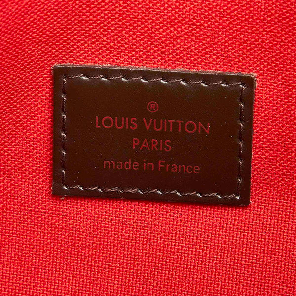 ルイ ヴィトン ダミエ ブルームズベリ ＰＭ N42251 ブラウン PVC レザー ショルダーバッグ レディース LOUIS VUITTON 中古