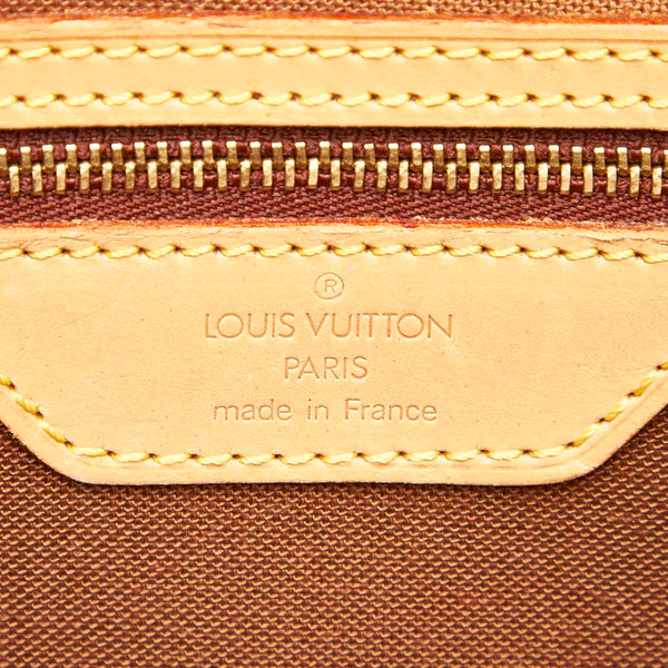 ルイ ヴィトン モノグラム ソローニュ M42250 ブラウン PVC レザー 斜め掛け ショルダーバッグ レディース LOUIS VUITTON 中古