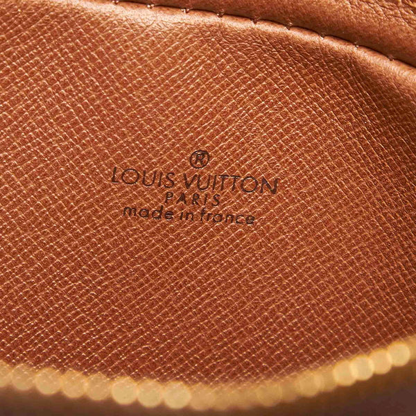 ルイ ヴィトン モノグラム マルリーバンドリエール M51828 ブラウン PVC レザー ショルダーバッグ レディース LOUIS VUITTON 中古
