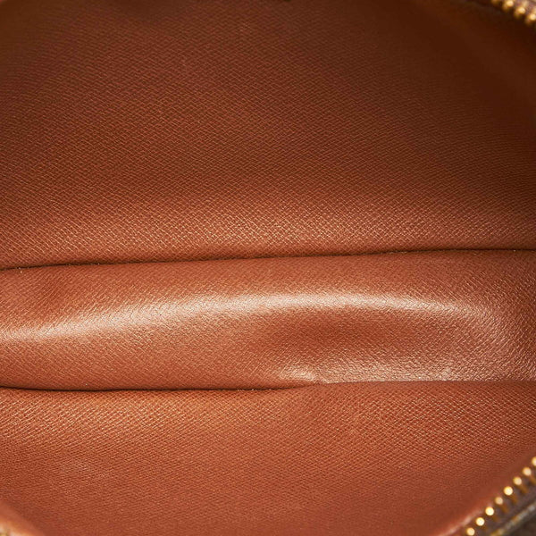 ルイ ヴィトン モノグラム マルリーバンドリエール M51828 ブラウン PVC レザー ショルダーバッグ レディース LOUIS VUITTON 中古