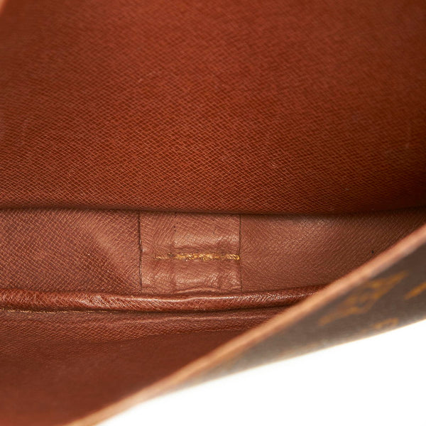 ルイ ヴィトン モノグラム カルトシエール 22 M51253 ブラウン PVC レザー ショルダーバッグ レディース LOUIS VUITTON 中古