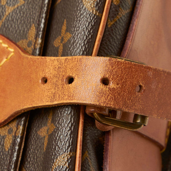 ルイ ヴィトン モノグラム カルトシエール 22 M51253 ブラウン PVC レザー ショルダーバッグ レディース LOUIS VUITTON 中古