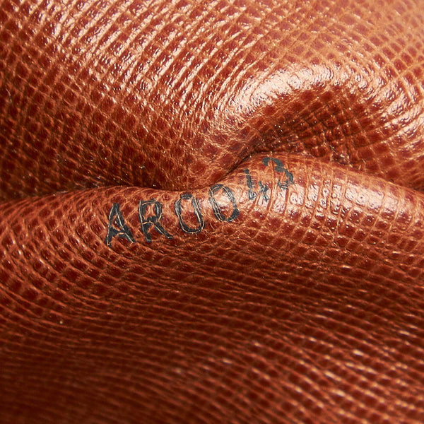 ルイ ヴィトン モノグラム ナイル M45244 ブラウン PVC レザー 斜め掛け ショルダーバッグ レディース LOUIS VUITTON 中古