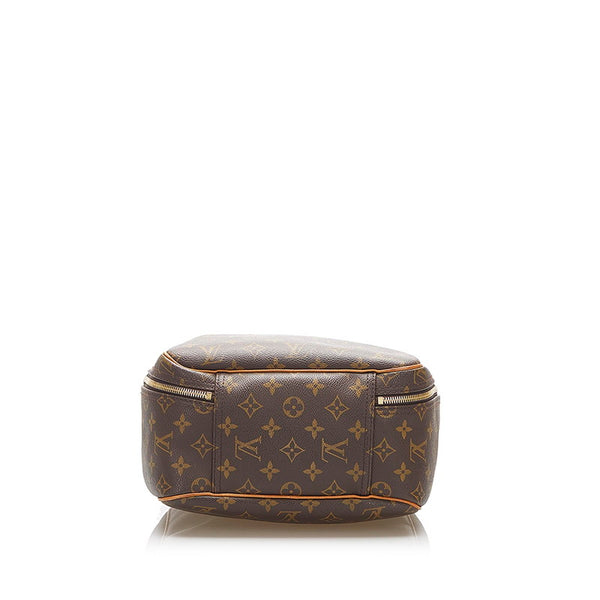 ルイ ヴィトン モノグラム エクスカーション M41450 ブラウン PVC レザー ハンドバッグ レディース LOUIS VUITTON 中古