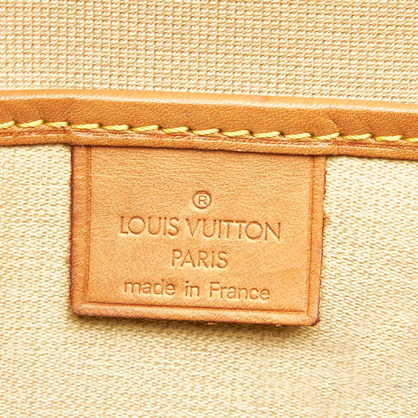 ルイ ヴィトン モノグラム エクスカーション M41450 ブラウン PVC レザー ハンドバッグ レディース LOUIS VUITTON 中古