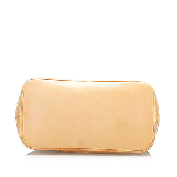 ルイ ヴィトン モノグラム アルマ M51130 ブラウン PVC レザー ハンドバッグ レディース LOUIS VUITTON 中古