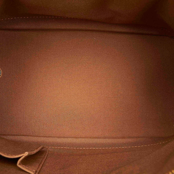 ルイ ヴィトン モノグラム アルマ M51130 ブラウン PVC レザー ハンドバッグ レディース LOUIS VUITTON 中古