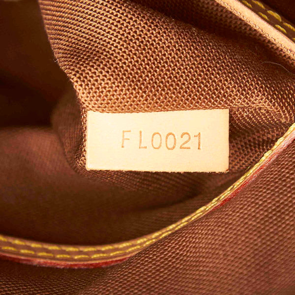 ルイ ヴィトン モノグラム アルマ M51130 ブラウン PVC レザー ハンドバッグ レディース LOUIS VUITTON 中古